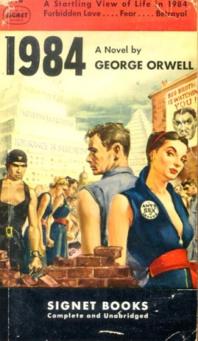 1984 je antiutopický román anglického spisovatele George Orwella dokončený v roce 1949. Tato kniha, z níž pochází známý výrok Velký bratr tě sleduje!, popisuje svět, v němž vládne absolutní totalita… a lidská individualita se stává zločinem…