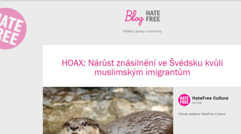 "Nevládní" neziskovka podporovaná vládou zase lže