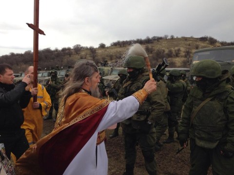 Catholic Church sends medieval religious fanatic order to Crimea