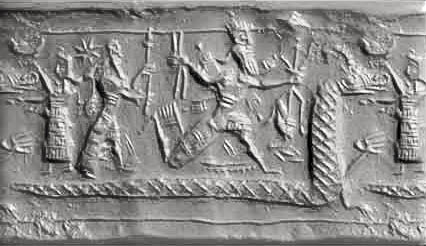 Marduk-Tiamat-battle: Creation-Story—Nabu & Marduk face off against Inanna, for dominance in Sumer to be with Enlil's descendants, or with Enki's descendants