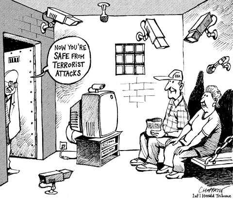 you are safe from terrorist